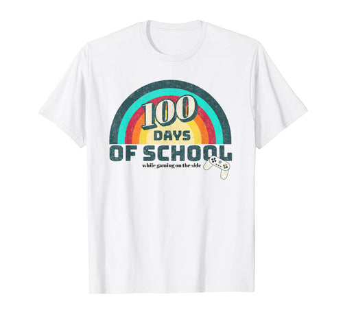 Funny 100 Days School While T-Shirt - Casual Everyday Wear Men Women - T-Shirt, Sweatshirt, Hoodie