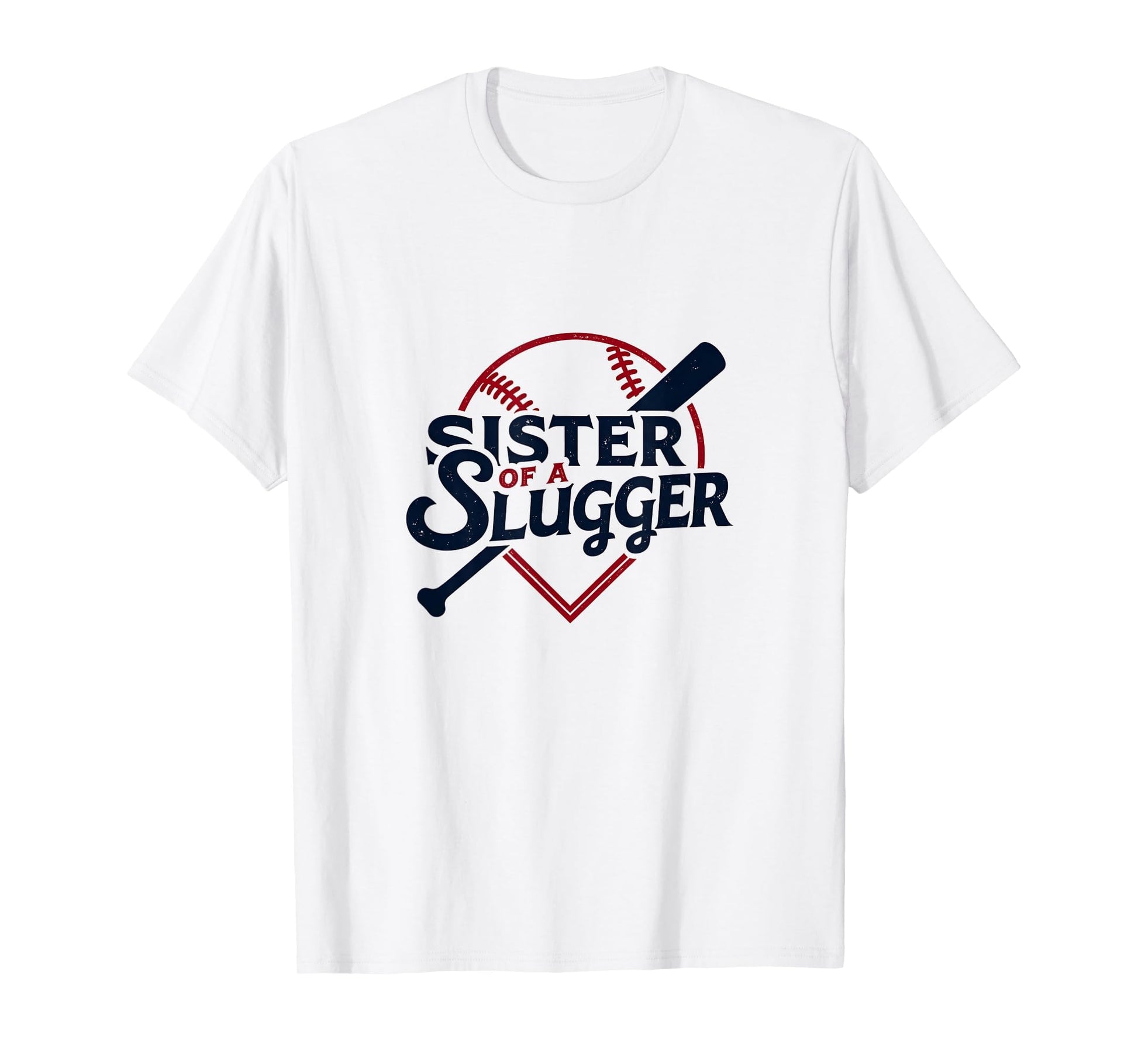 Baseball Sister Sister Slugger T-Shirt - Aesthetic Graphic for Adults - T-Shirt, Sweatshirt, Hoodie