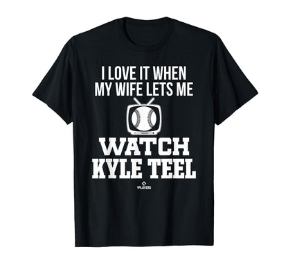 My Wife Lets Me Watch Kyle Teel T-Shirt - Unique Graphic Men Women - T-Shirt, Sweatshirt, Hoodie
