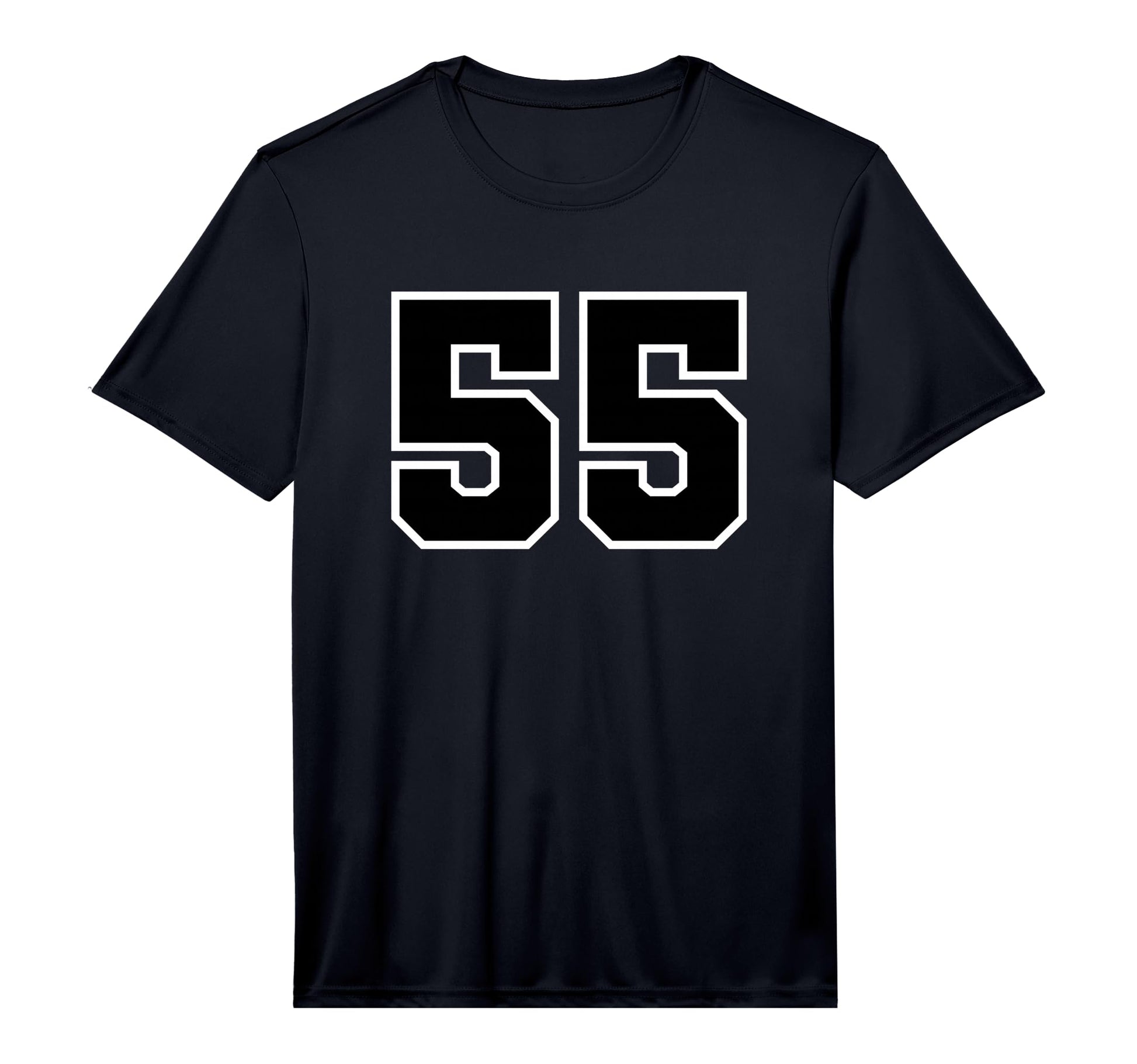 Sport Team Number 55 Performance T-Shirt - Trendy Graphic for Adults - T-Shirt, Sweatshirt, Hoodie