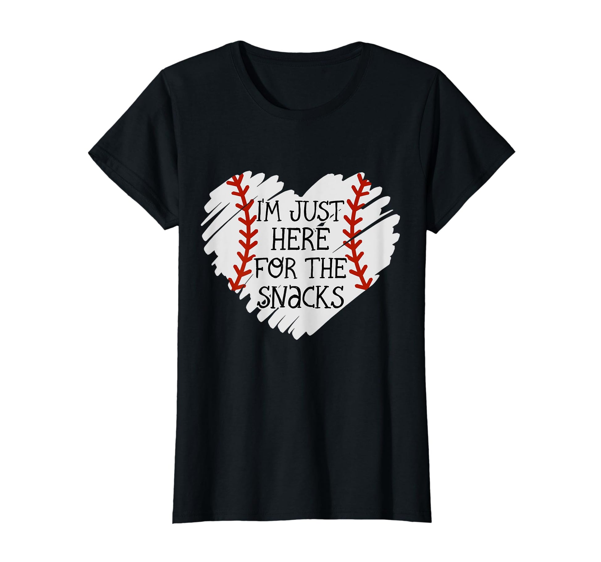 Im Just Here Snacks Baseball Sister And T-Shirt - Streetwear Style Unisex - T-Shirt, Sweatshirt, Hoodie