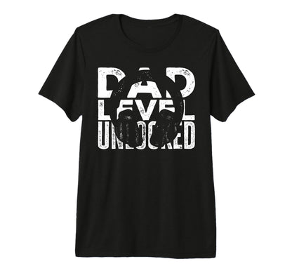 Mens Funny Dad Level Unlocked T-Shirt - Casual Everyday Wear Men Women - T-Shirt, Sweatshirt, Hoodie