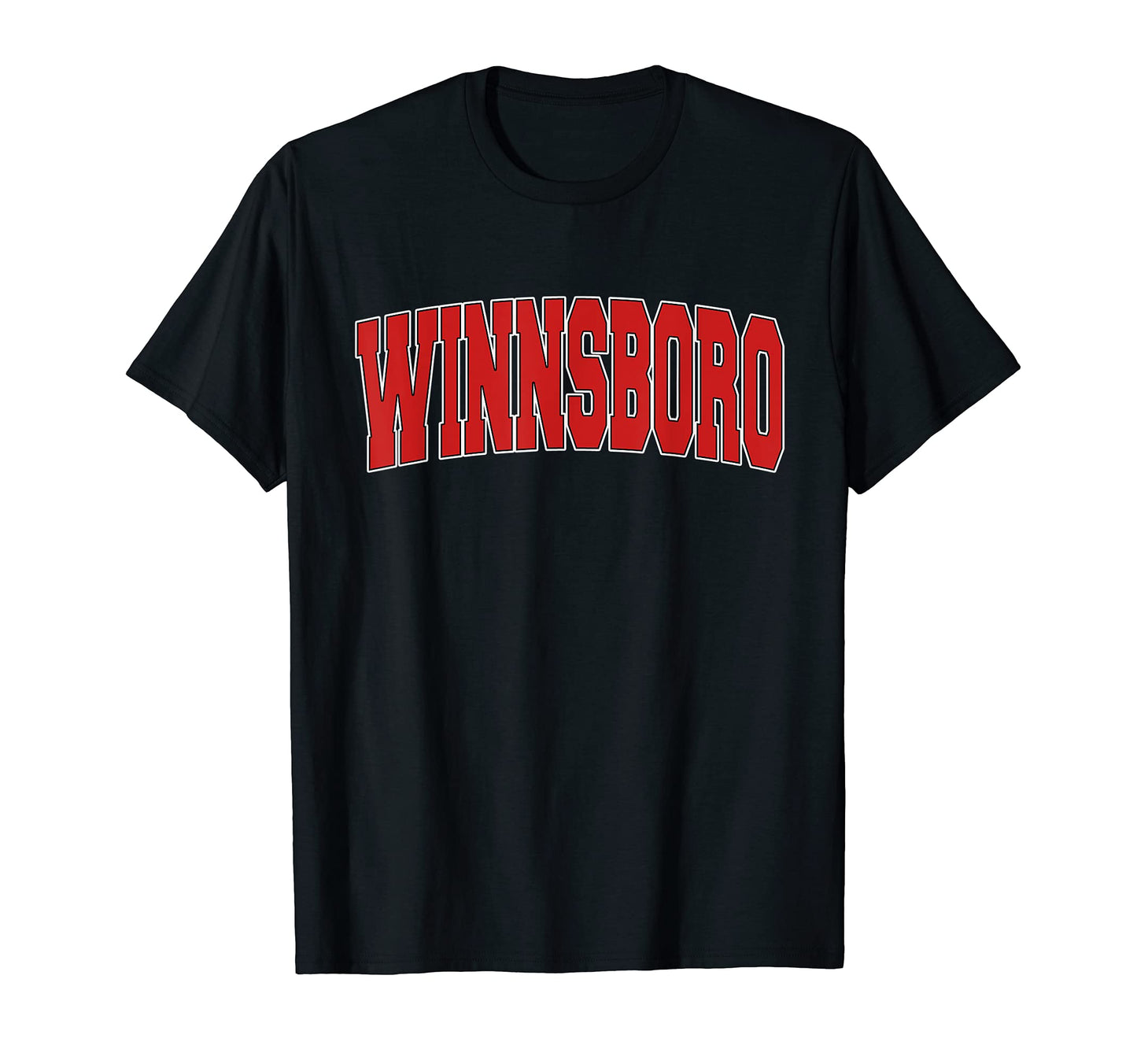 Winnsboro La Louisiana Varsity Usa Sports T-Shirt - Minimalist Print Unisex - T-Shirt, Sweatshirt, Hoodie