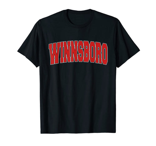 Winnsboro La Louisiana Varsity Usa Sports T-Shirt - Minimalist Print Unisex - T-Shirt, Sweatshirt, Hoodie