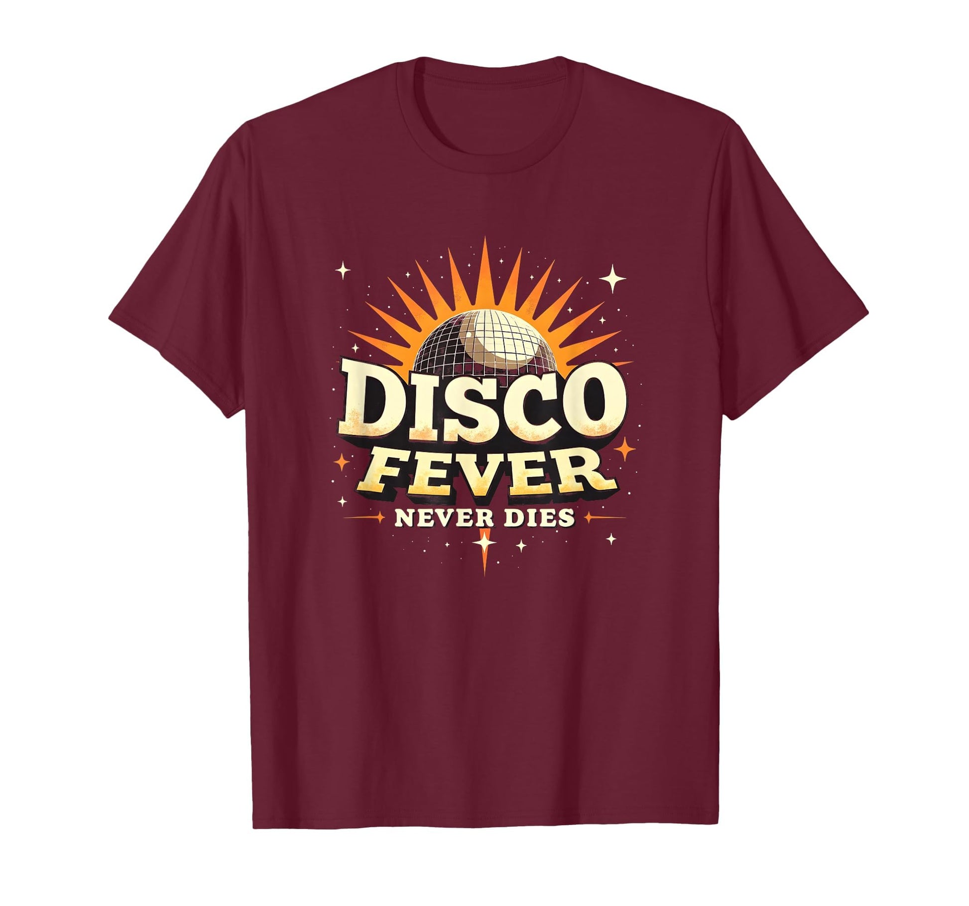 Disco Fever Never Dies 70S T-Shirt - Aesthetic Graphic Unisex - T-Shirt, Sweatshirt, Hoodie