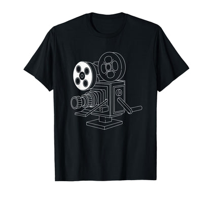 Photography Lover Camara Old School Camera T-Shirt - Novelty Apparel Unisex - T-Shirt, Sweatshirt, Hoodie