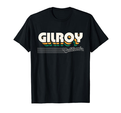 Gilroy California Stripes T-Shirt - Minimalist Print Unisex - T-Shirt, Sweatshirt, Hoodie
