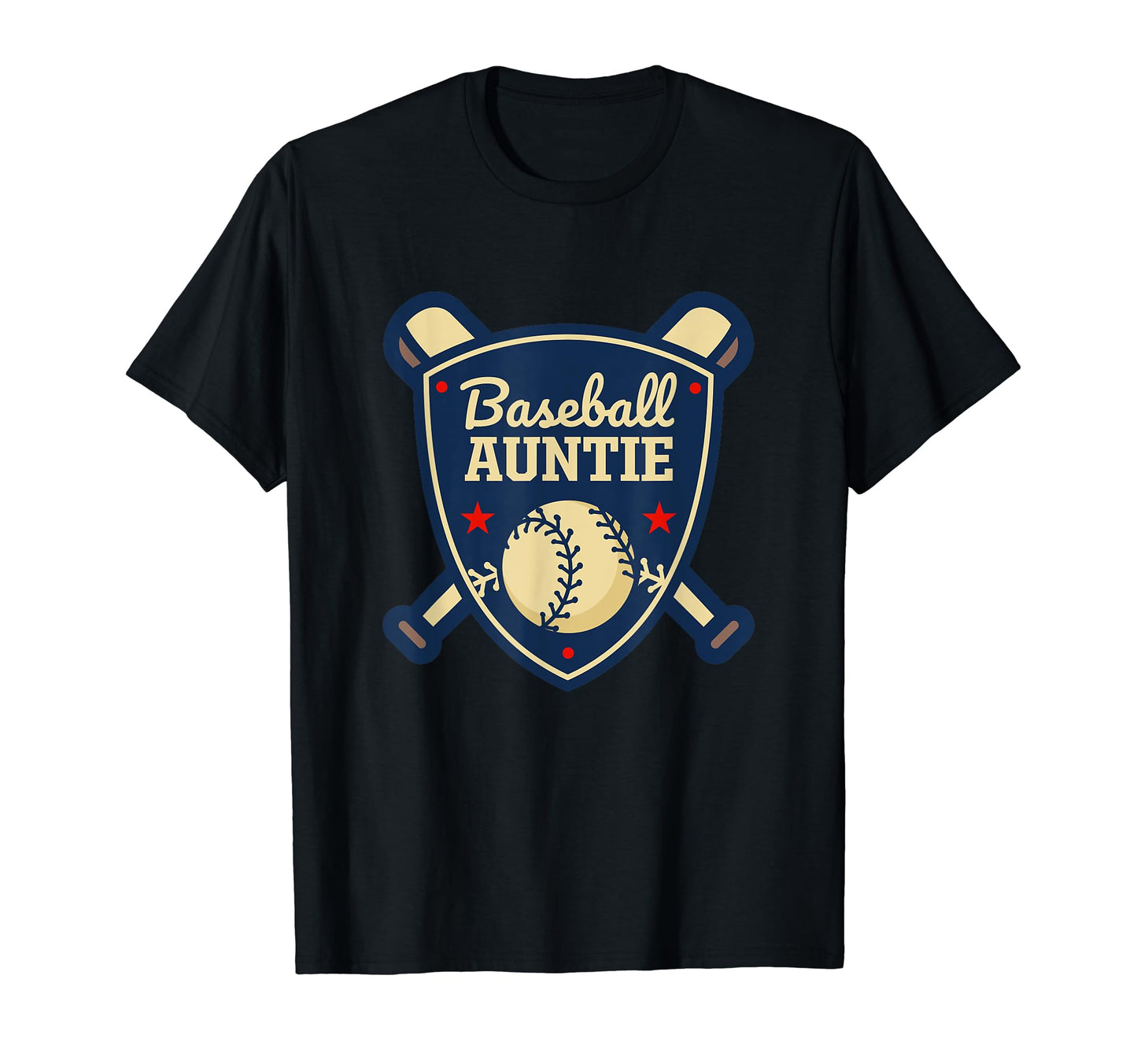 Baseball Auntie Matching Family Baseball T-Shirt - Novelty Apparel Unisex - T-Shirt, Sweatshirt, Hoodie