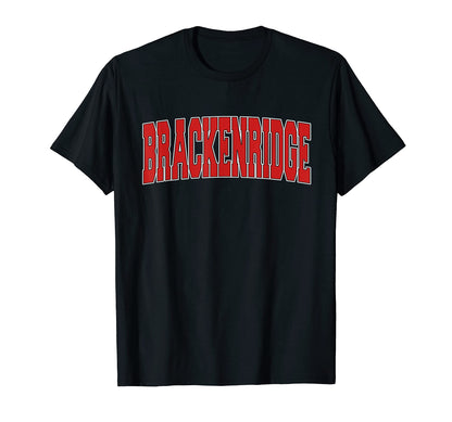 Brackenridge Pa Pennsylvania Varsity Usa T-Shirt - Custom Art Print Unisex - T-Shirt, Sweatshirt, Hoodie