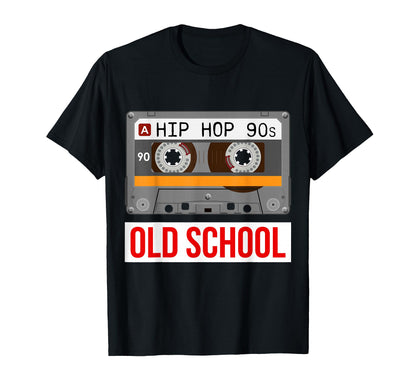Old School Hip Hop Cassette Rap T-Shirt - Streetwear Style for Adults - T-Shirt, Sweatshirt, Hoodie