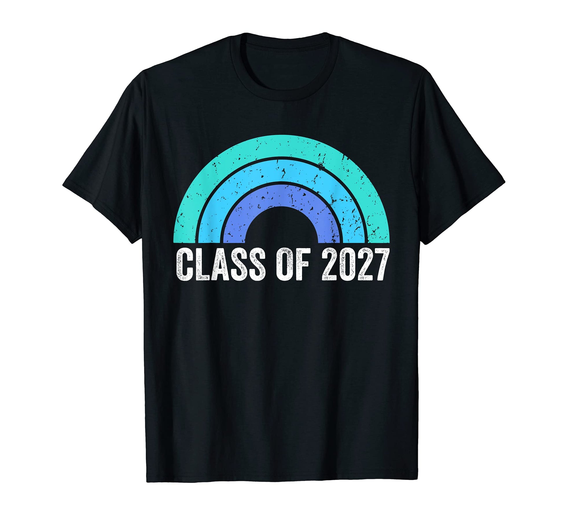 Rainbow Class 2027 T-Shirt - Unique Graphic Men Women - T-Shirt, Sweatshirt, Hoodie