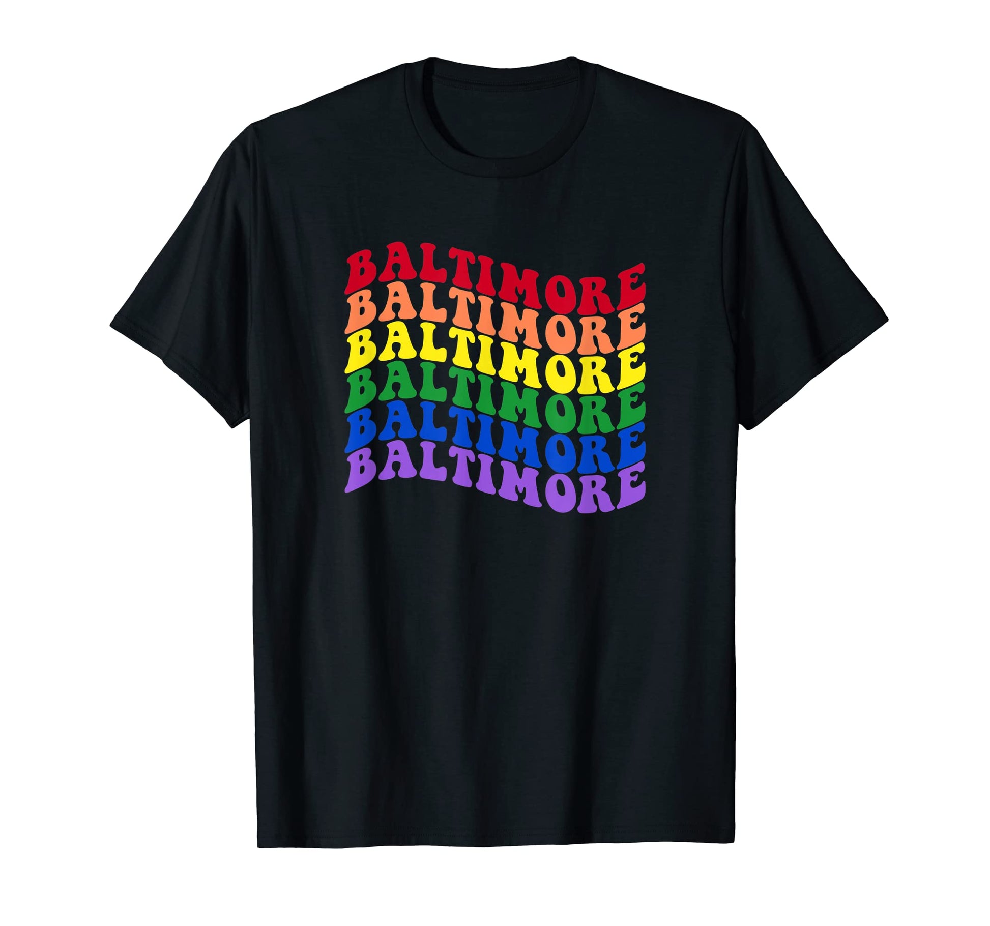Baltimore Gay Pride Lgbt Lgtbq T-Shirt - Casual Everyday Wear Unisex - T-Shirt, Sweatshirt, Hoodie
