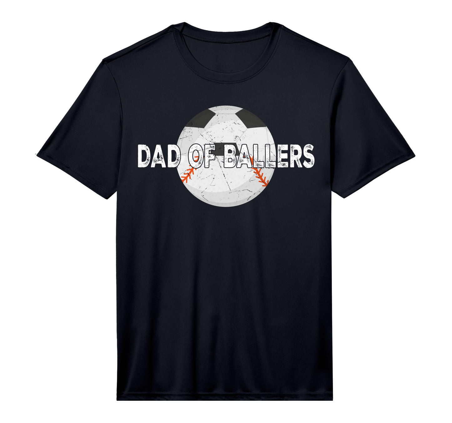 Mens Dad Ballers Soccer Baseball T-Shirt - Streetwear Style Men Women - T-Shirt, Sweatshirt, Hoodie