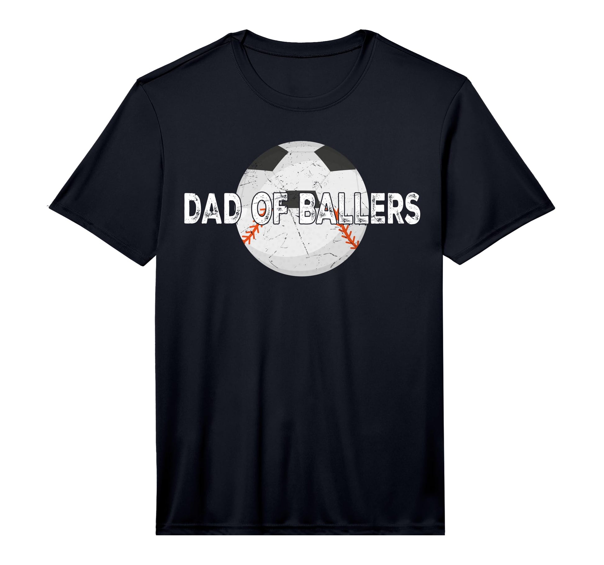 Mens Dad Ballers Soccer Baseball T-Shirt - Streetwear Style Men Women - T-Shirt, Sweatshirt, Hoodie
