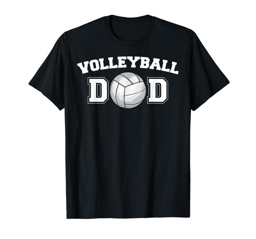 Volleyball Dad Court Game Papa Funny T-Shirt - Minimalist Print for Adults - T-Shirt, Sweatshirt, Hoodie
