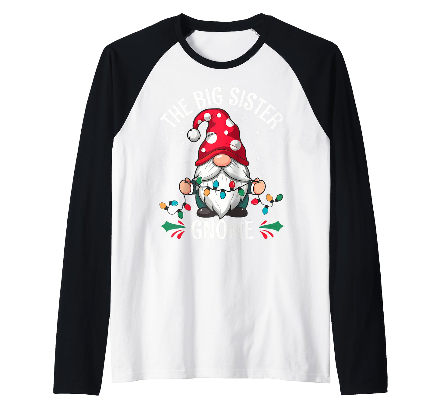 Big Sister Gnome Gift Funny Sweatshirt - Unique Graphic Men Women - T-Shirt, Sweatshirt, Hoodie