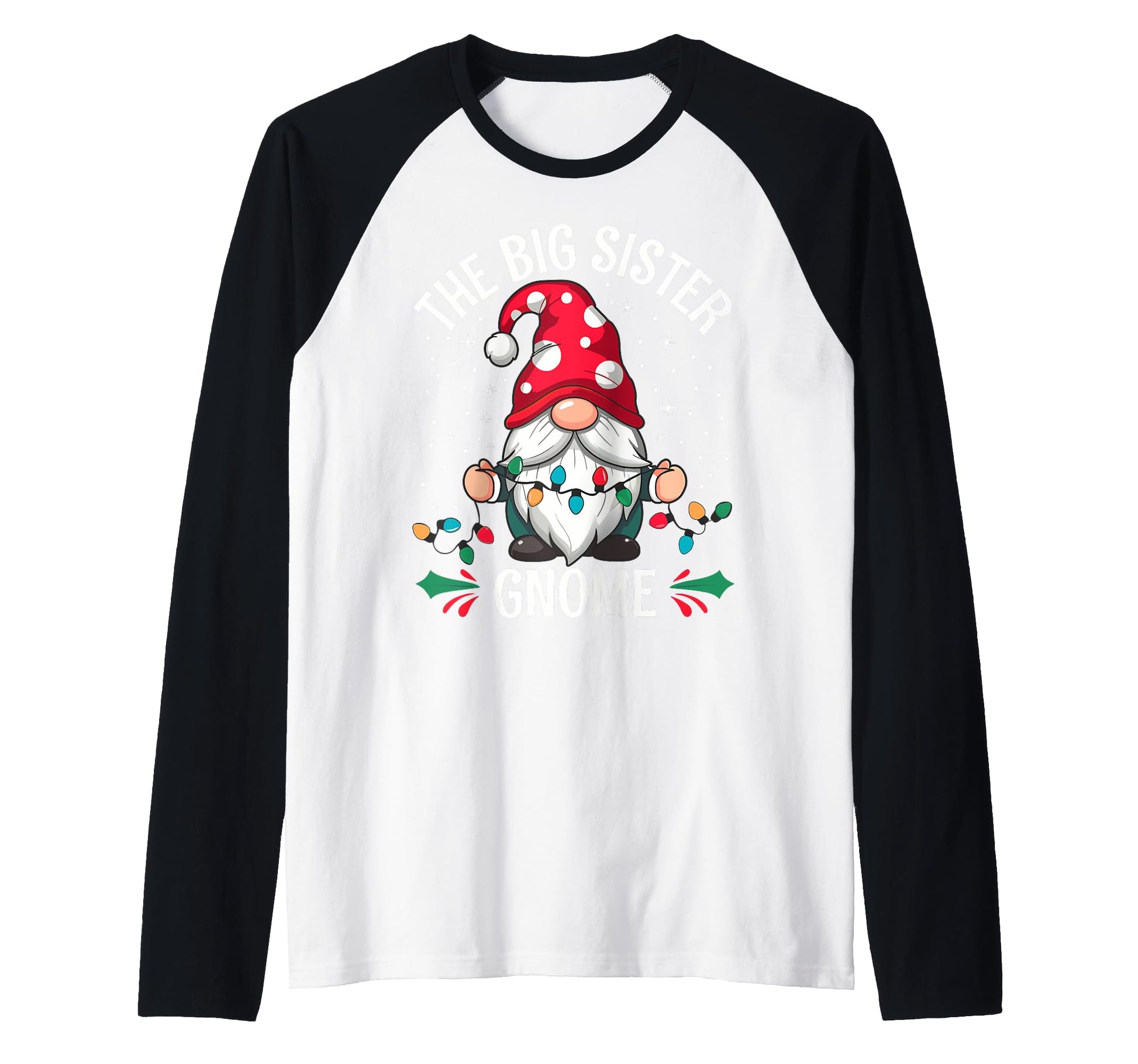 Big Sister Gnome Gift Funny Sweatshirt - Unique Graphic Men Women - T-Shirt, Sweatshirt, Hoodie