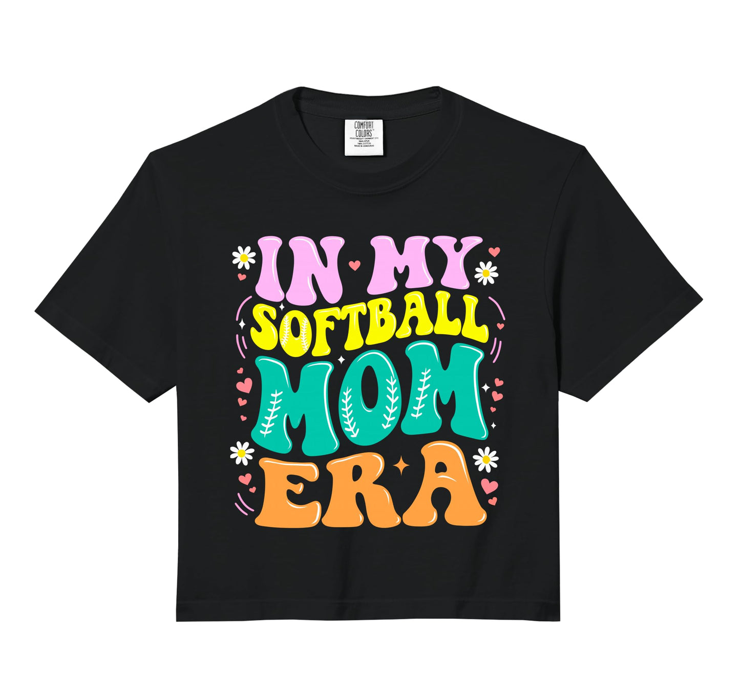 My Softball Mom Era Softball Mama Sports Hoodie - Unique Graphic Men Women - T-Shirt, Sweatshirt, Hoodie