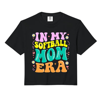My Softball Mom Era Softball Mama Sports Hoodie - Unique Graphic Men Women - T-Shirt, Sweatshirt, Hoodie
