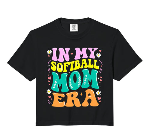 My Softball Mom Era Softball Mama Sports Hoodie - Unique Graphic Men Women - T-Shirt, Sweatshirt, Hoodie
