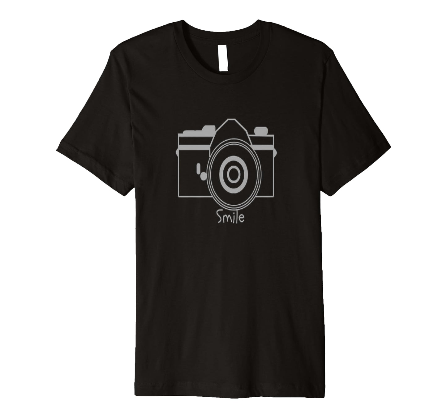 Smile Camera T-Shirt - Casual Everyday Wear Unisex - T-Shirt, Sweatshirt, Hoodie