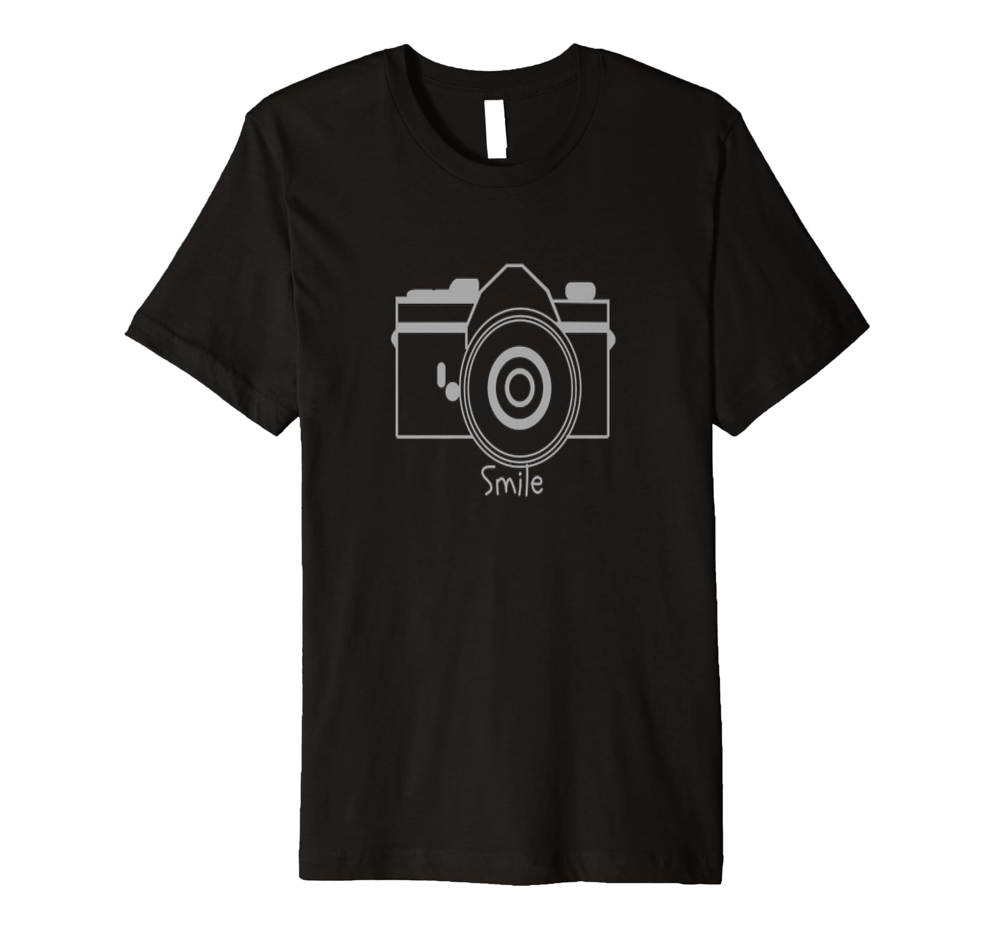 Smile Camera T-Shirt - Casual Everyday Wear Unisex - T-Shirt, Sweatshirt, Hoodie