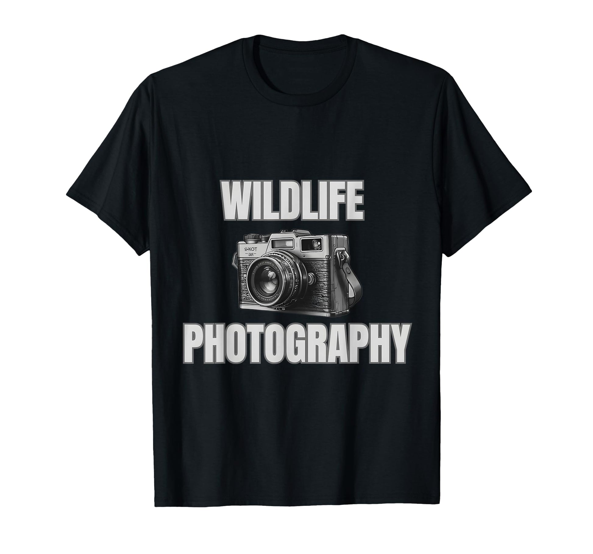 Camera Wildlife Photographer T-Shirt - Aesthetic Graphic Men Women - T-Shirt, Sweatshirt, Hoodie