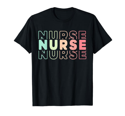 Rn Registered Nurse Emergency Room T-Shirt - Minimalist Print for Adults - T-Shirt, Sweatshirt, Hoodie