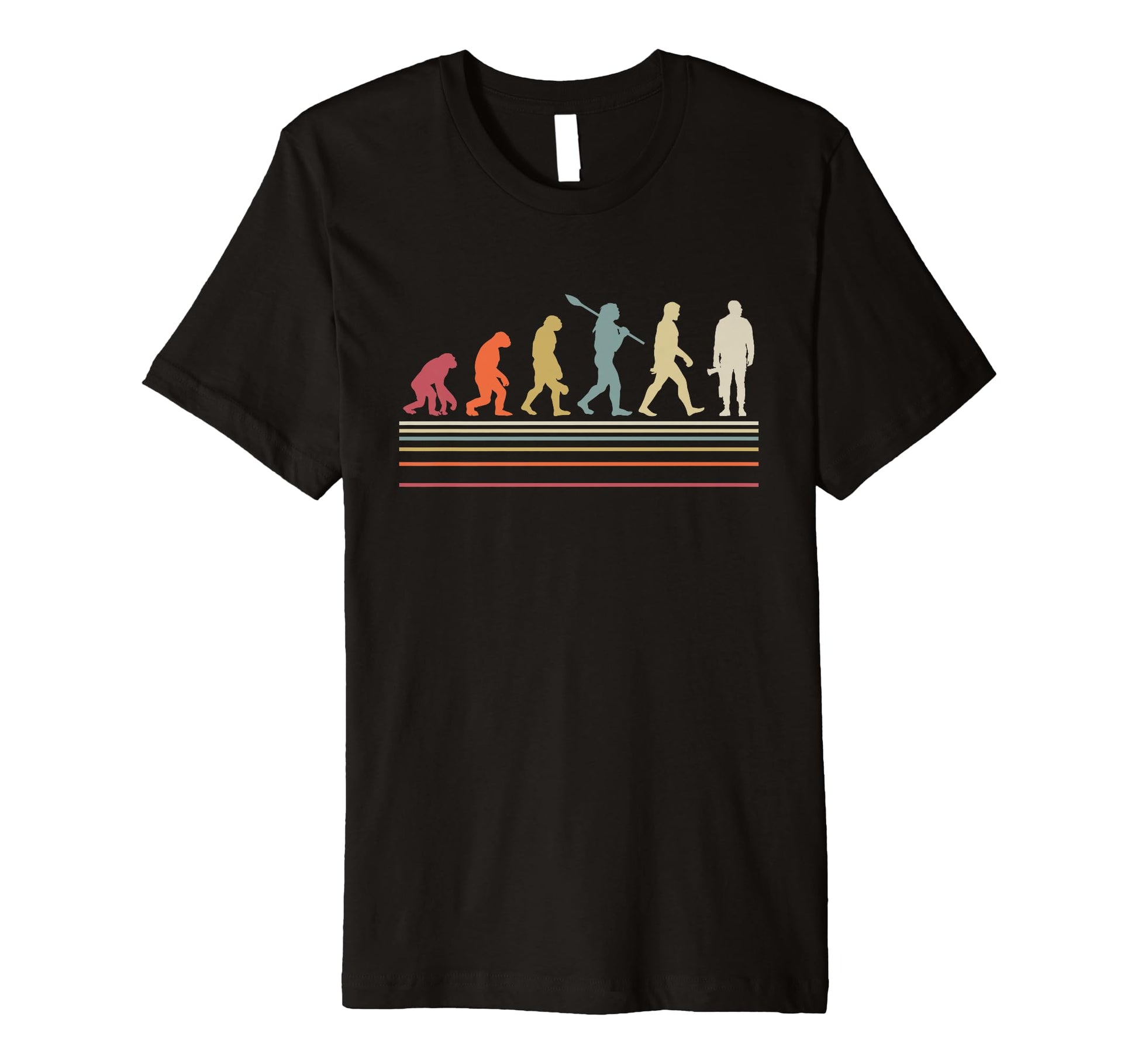 Photographer Evolution Funny T-Shirt - Minimalist Print for Adults - T-Shirt, Sweatshirt, Hoodie