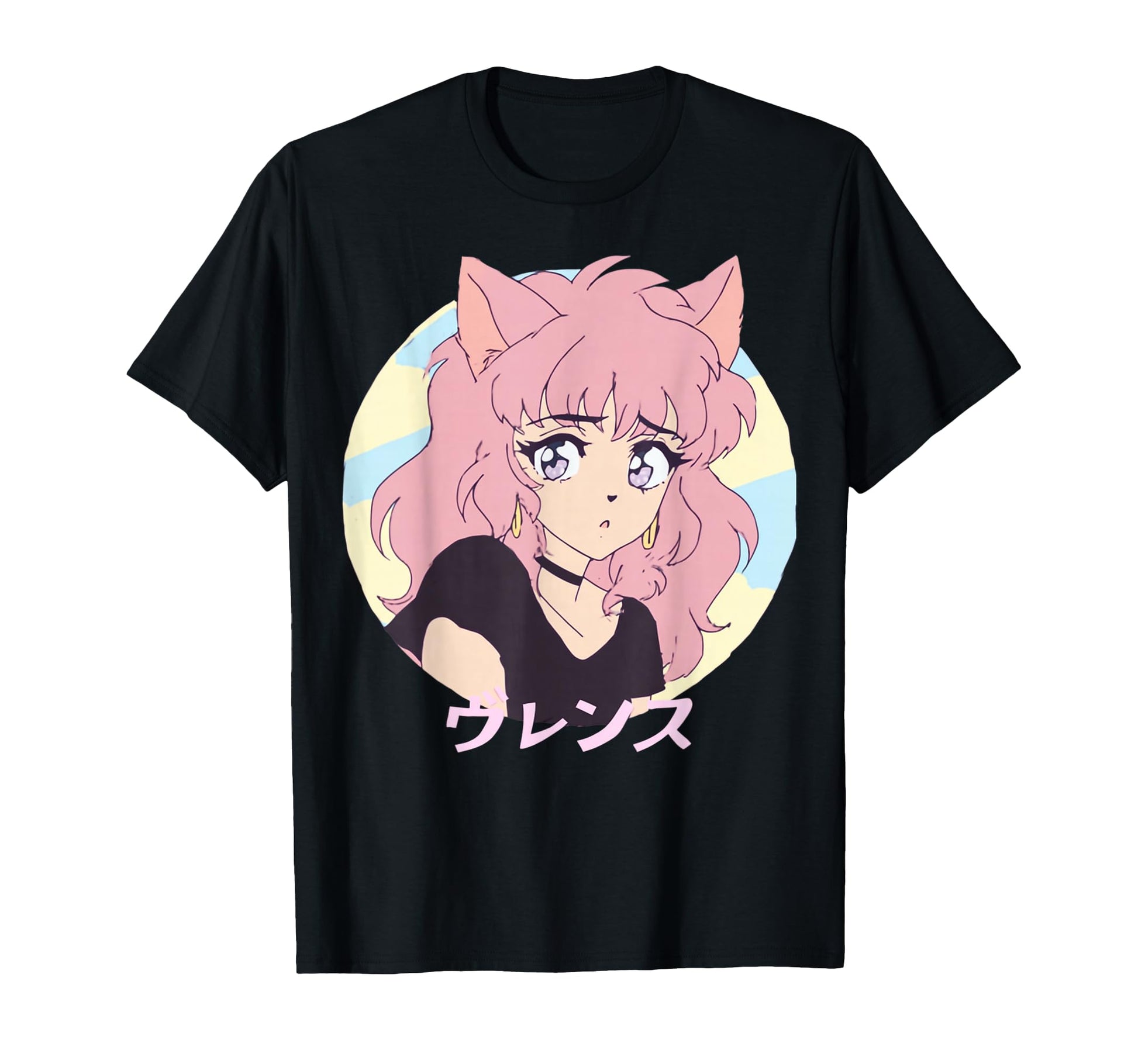 Goth Grunge Demon Anime Waifu Horror T-Shirt - Unique Graphic Men Women - T-Shirt, Sweatshirt, Hoodie