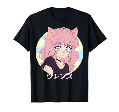 Goth Grunge Demon Anime Waifu Horror T-Shirt - Unique Graphic Men Women - T-Shirt, Sweatshirt, Hoodie