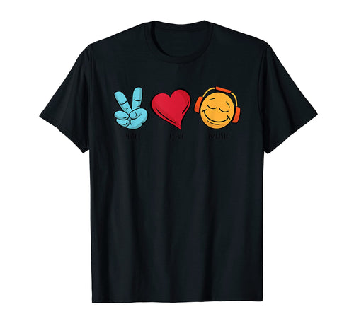 Peace Love Rock One Addiction Wear T-Shirt - Graphic Print Men Women - T-Shirt, Sweatshirt, Hoodie