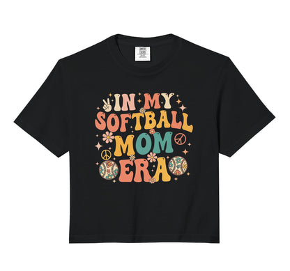 My Softball Mom Era Softball Mama Sweatshirt - Custom Art Print Unisex - T-Shirt, Sweatshirt, Hoodie