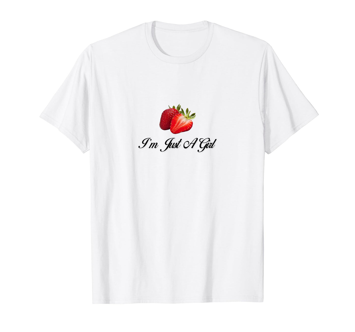 Im Just Coquette Strawberry Girlcore T-Shirt - Unique Graphic for Adults - T-Shirt, Sweatshirt, Hoodie