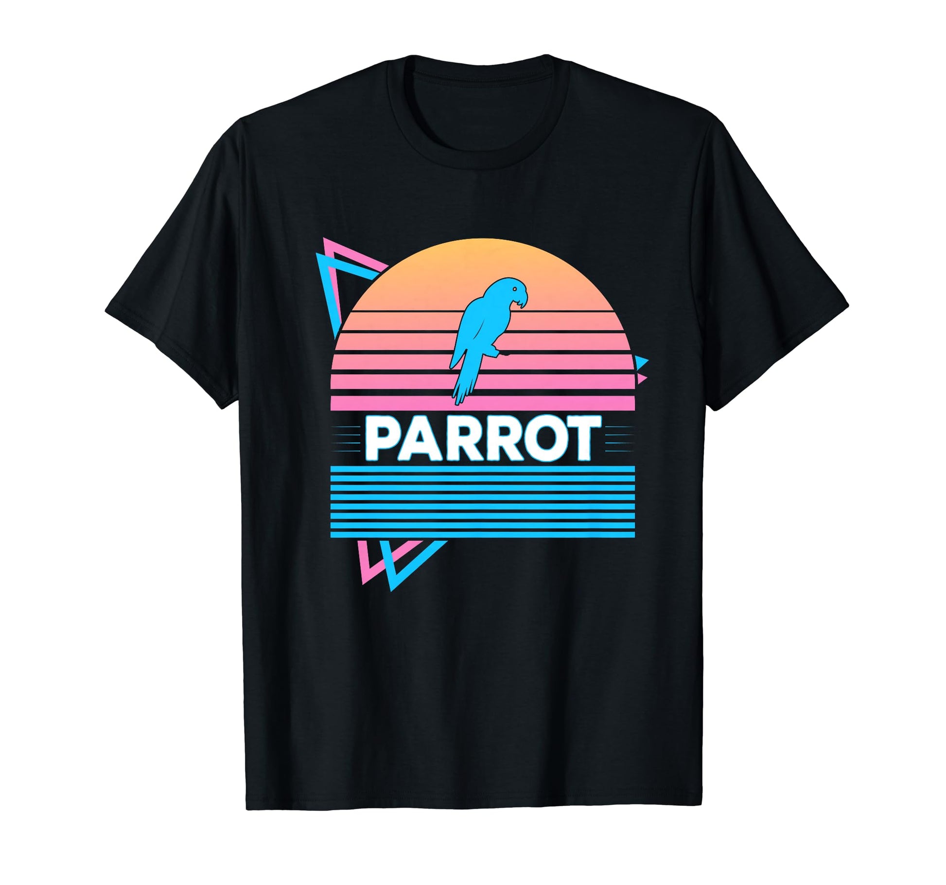 Parrot Vaporwave Aesthetic T-Shirt - Aesthetic Graphic for Adults - T-Shirt, Sweatshirt, Hoodie