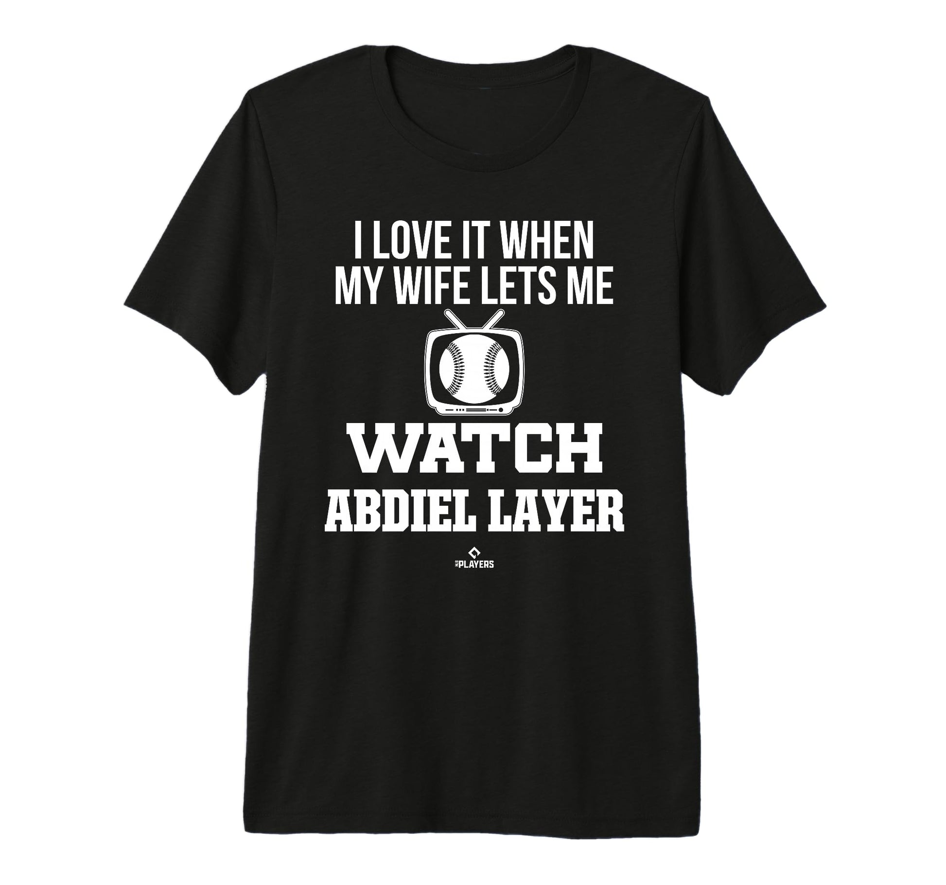 My Wife Lets Me Watch Abdiel Layer T-Shirt - Minimalist Print for Adults - T-Shirt, Sweatshirt, Hoodie