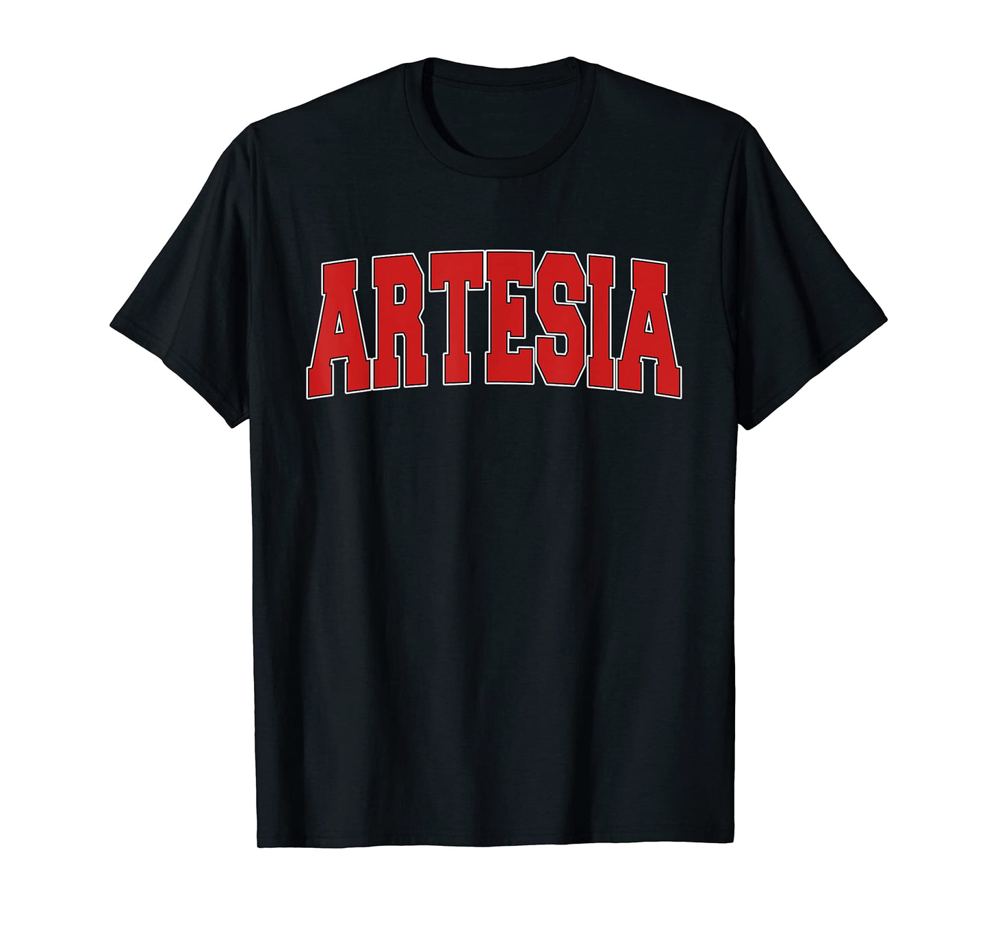 Artesia Nm New Mexico Varsity Usa T-Shirt - Fun Novelty Design Unisex - T-Shirt, Sweatshirt, Hoodie
