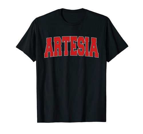 Artesia Nm New Mexico Varsity Usa T-Shirt - Fun Novelty Design Unisex - T-Shirt, Sweatshirt, Hoodie