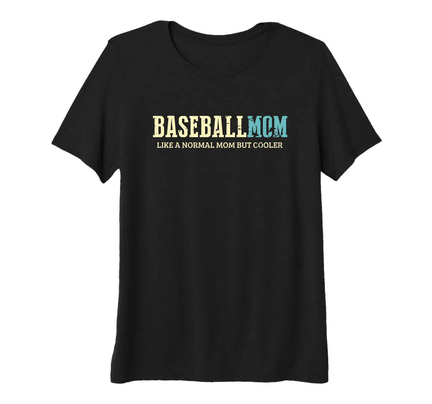 Womens Baseball Mom Cooler Fun Mommy T-Shirt - Aesthetic Graphic Men Women - T-Shirt, Sweatshirt, Hoodie