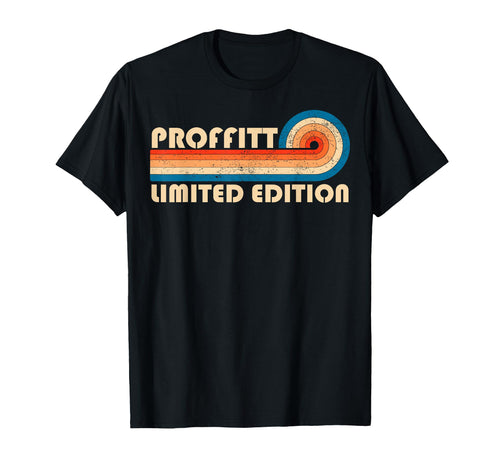 Proffitt 70S 80S Sunset Stripe T-Shirt - Aesthetic Graphic for Adults - T-Shirt, Sweatshirt, Hoodie