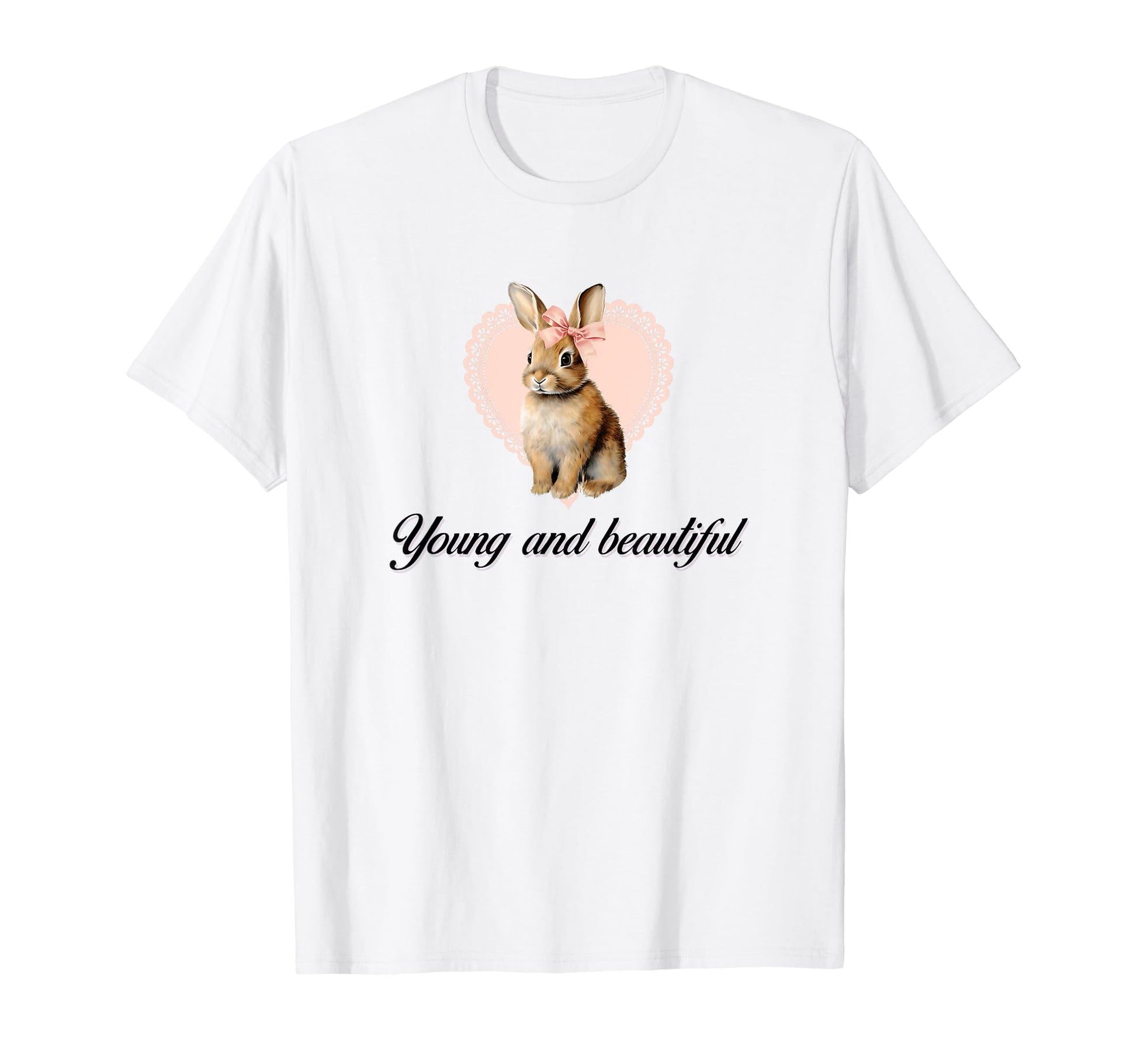 So Real Bunny Coquette Girlcore Y2K T-Shirt - Aesthetic Graphic Men Women - T-Shirt, Sweatshirt, Hoodie