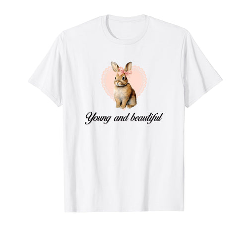 So Real Bunny Coquette Girlcore Y2K T-Shirt - Aesthetic Graphic Men Women - T-Shirt, Sweatshirt, Hoodie