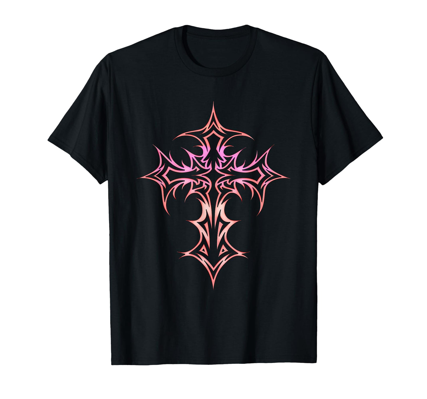 Gothic Cross Y2K Alt Aesthetic T-Shirt - Novelty Apparel for Adults - T-Shirt, Sweatshirt, Hoodie