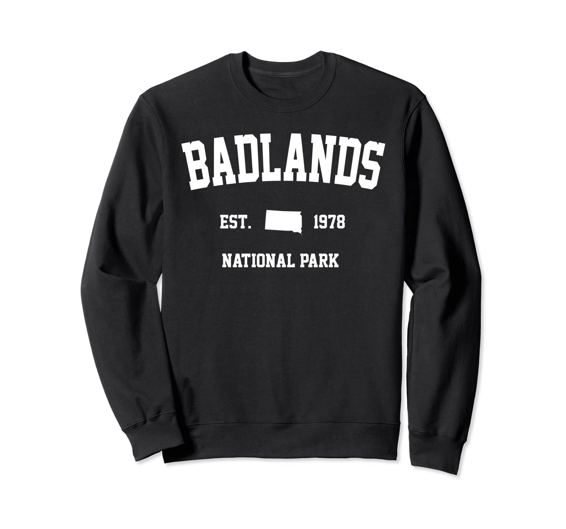 Badlands National Park Hiking South Sweatshirt - Graphic Print Unisex - T-Shirt, Sweatshirt, Hoodie