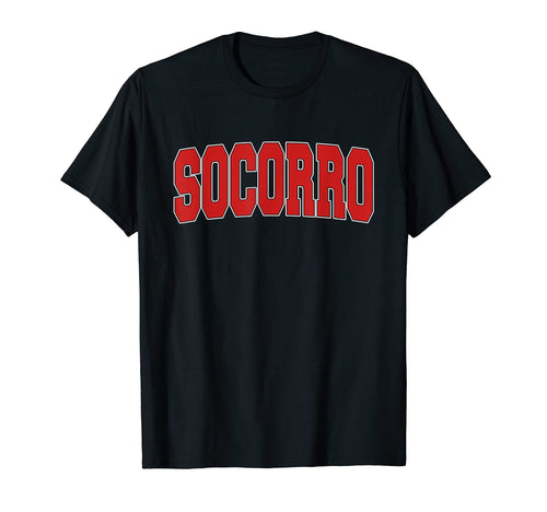 Socorro Nm New Mexico Varsity Usa T-Shirt - Fun Novelty Design Men Women - T-Shirt, Sweatshirt, Hoodie