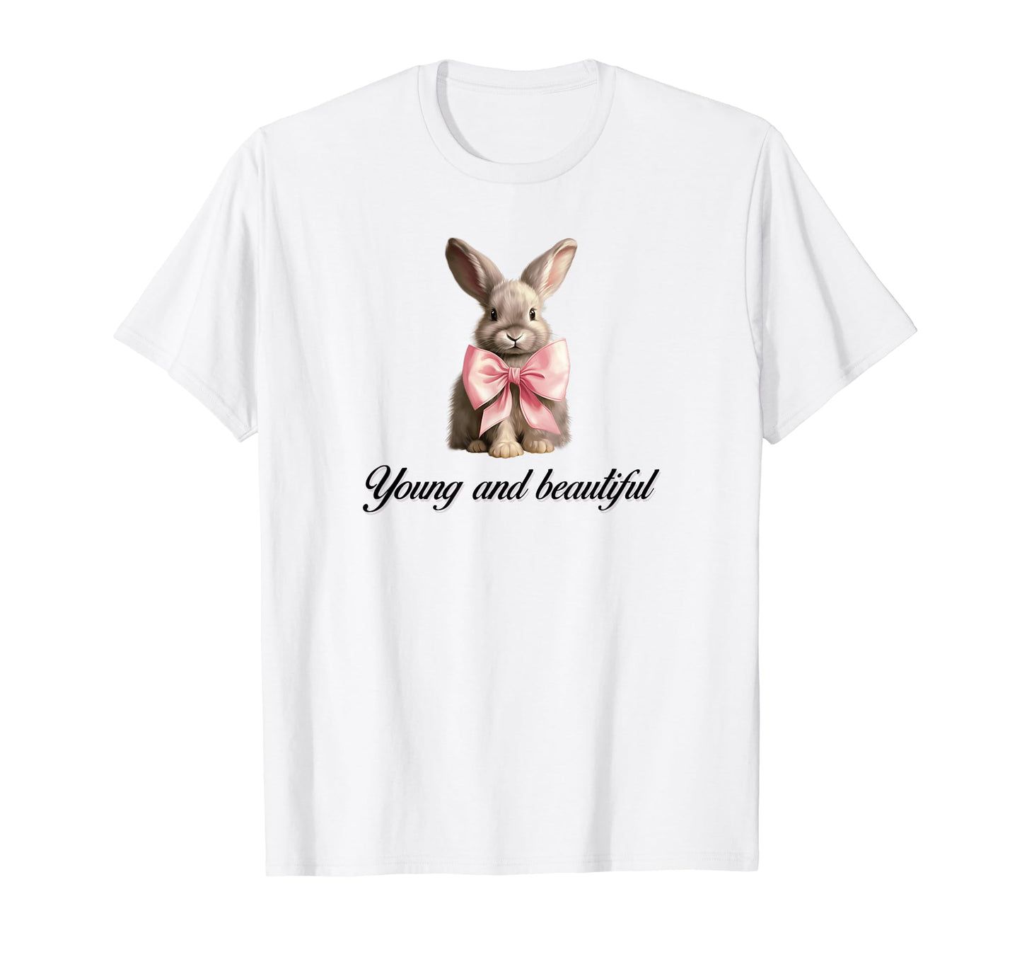 So Real Bunny Coquette Girlcore Y2K T-Shirt - Streetwear Style Unisex - T-Shirt, Sweatshirt, Hoodie