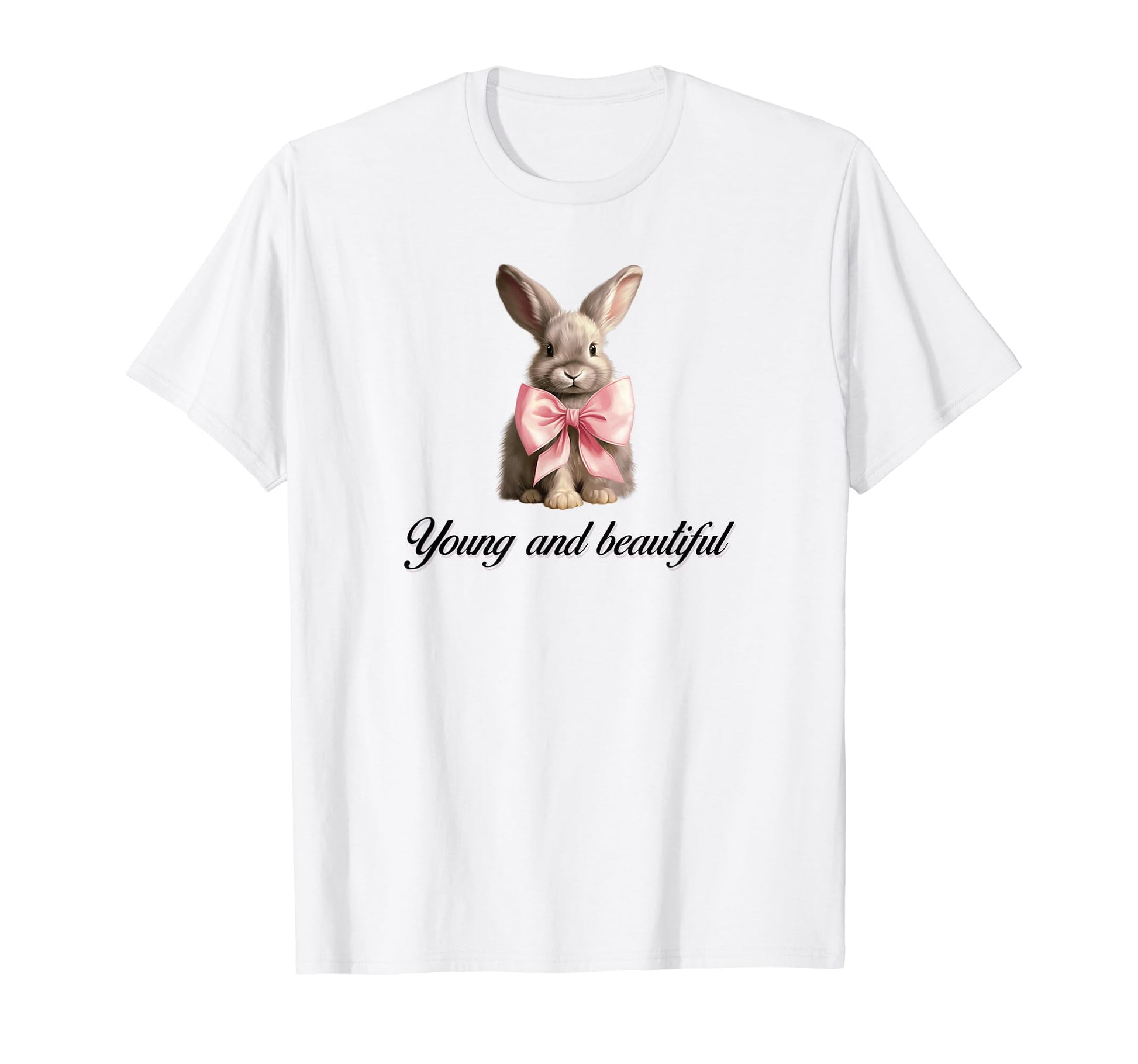 So Real Bunny Coquette Girlcore Y2K T-Shirt - Streetwear Style Unisex - T-Shirt, Sweatshirt, Hoodie