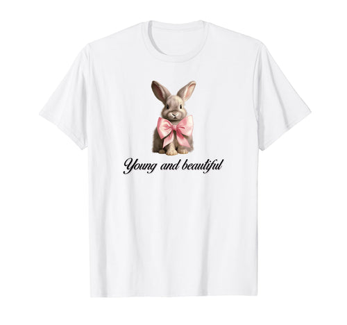 So Real Bunny Coquette Girlcore Y2K T-Shirt - Streetwear Style Unisex - T-Shirt, Sweatshirt, Hoodie