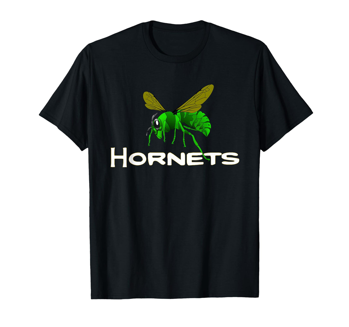Go Green Hornets Football Baseball T-Shirt - Fun Novelty Design Men Women - T-Shirt, Sweatshirt, Hoodie