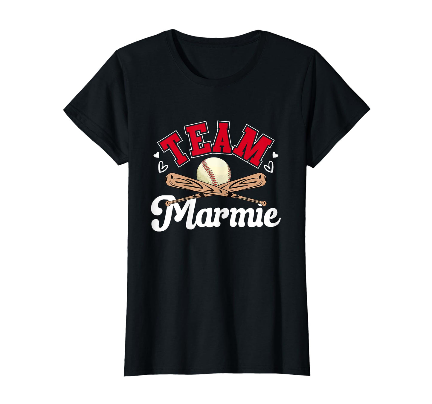 Team Marmie Mothers Day Baseball T-Shirt - Trendy Graphic Men Women - T-Shirt, Sweatshirt, Hoodie